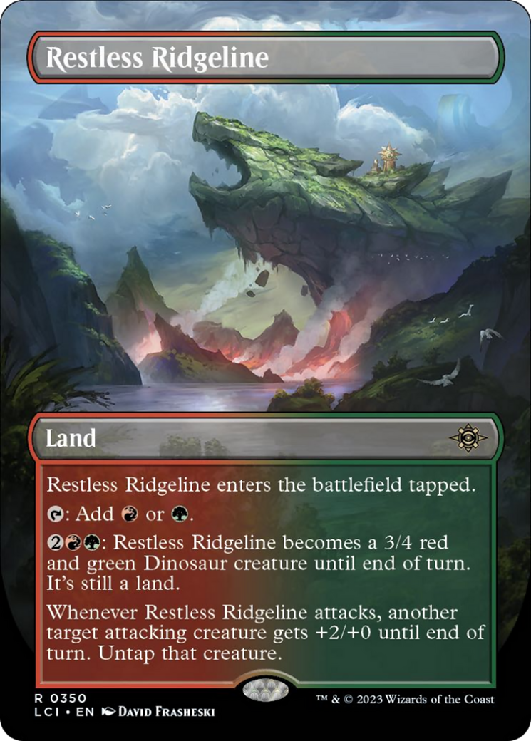 Restless Ridgeline (Borderless) [The Lost Caverns of Ixalan] | L.A. Mood Comics and Games