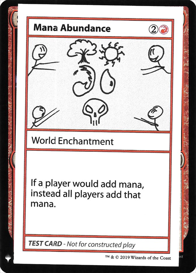 Mana Abundance [Mystery Booster Playtest Cards] | L.A. Mood Comics and Games