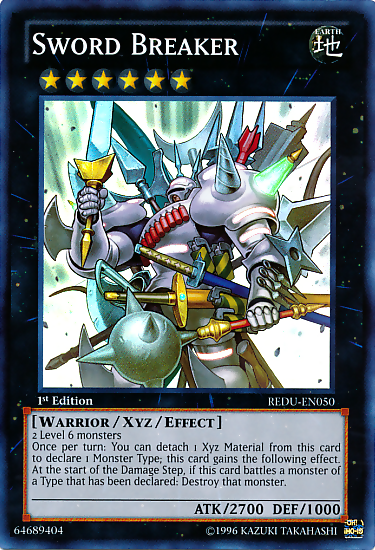 Sword Breaker [REDU-EN050] Super Rare | L.A. Mood Comics and Games