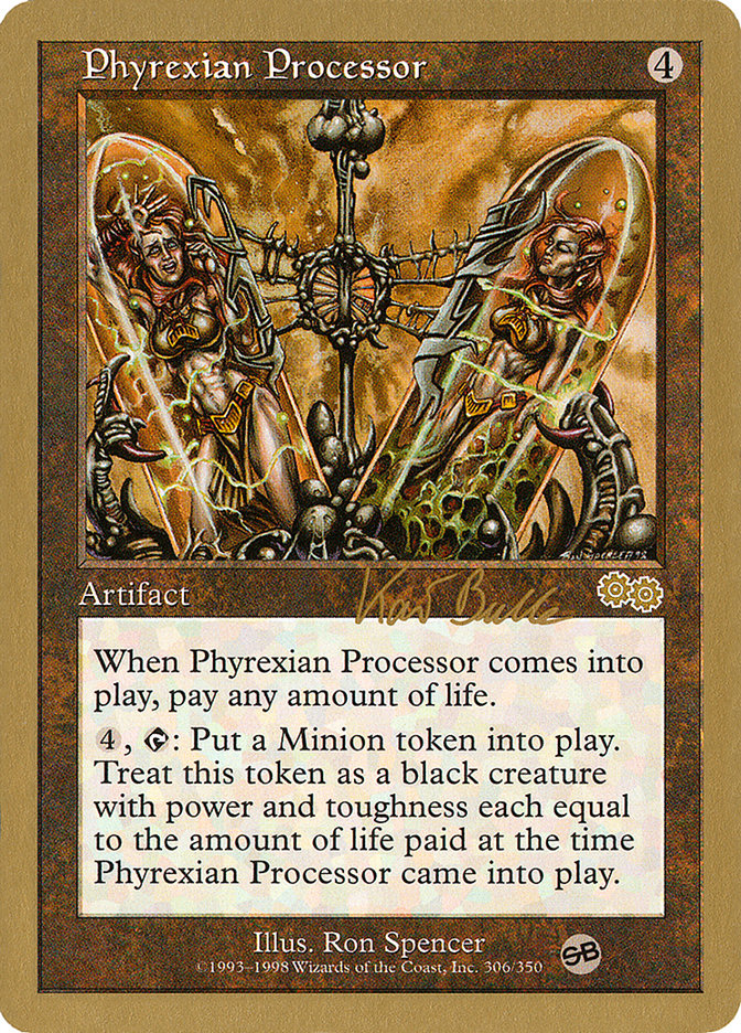 Phyrexian Processor (Kai Budde) (SB) [World Championship Decks 1999] | L.A. Mood Comics and Games