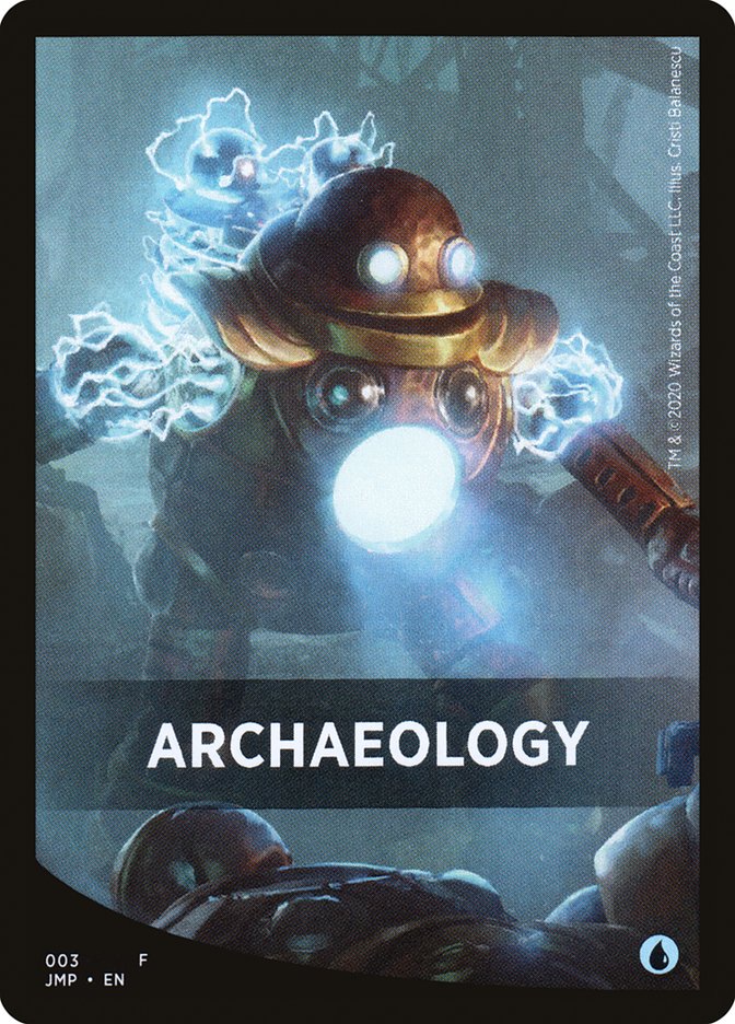 Archaeology Theme Card [Jumpstart Front Cards] | L.A. Mood Comics and Games