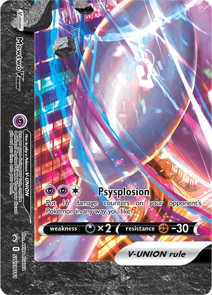 Mewtwo V-Union (SWSH161) [Sword & Shield: Black Star Promos] | L.A. Mood Comics and Games