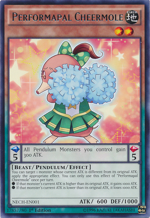 Performapal Cheermole [NECH-EN001] Rare | L.A. Mood Comics and Games