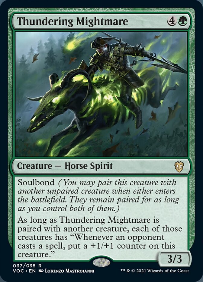 Thundering Mightmare [Innistrad: Crimson Vow Commander] | L.A. Mood Comics and Games