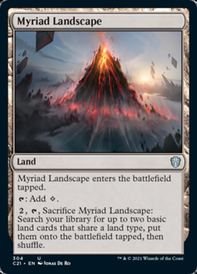 Myriad Landscape [Commander 2021] | L.A. Mood Comics and Games