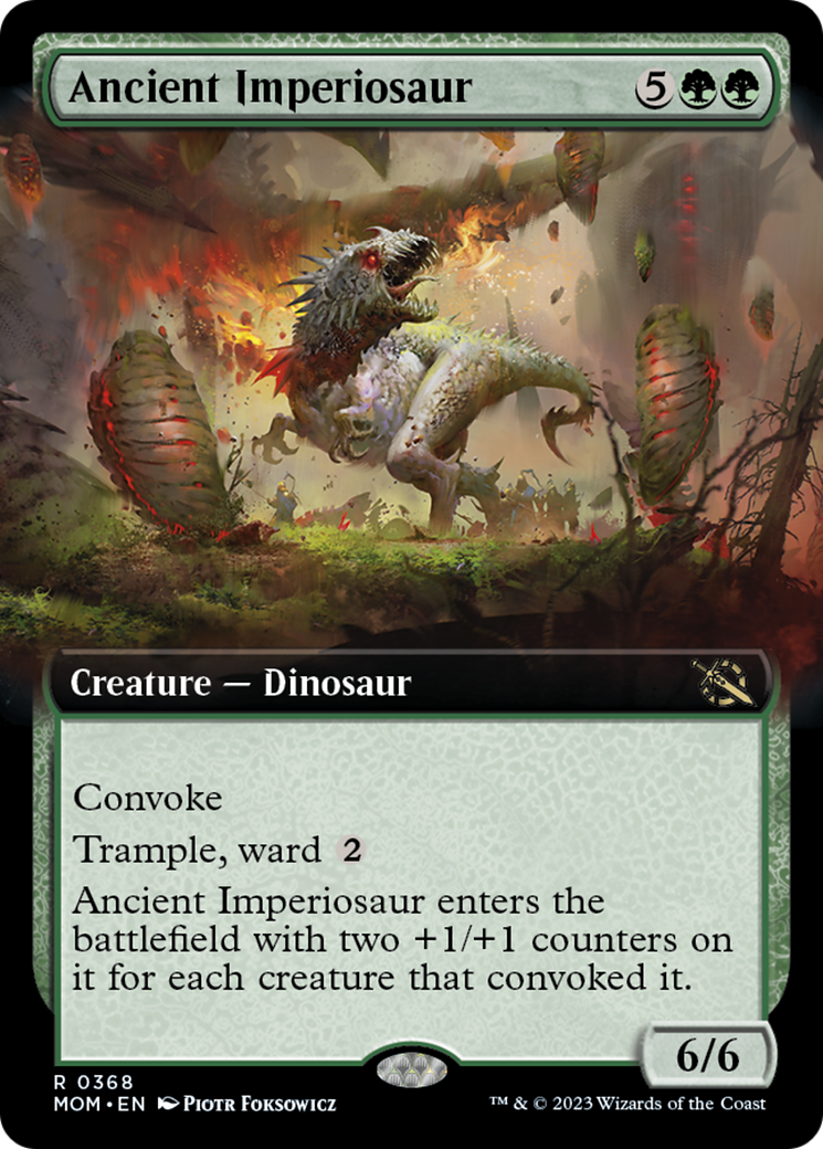 Ancient Imperiosaur (Extended Art) [March of the Machine] | L.A. Mood Comics and Games
