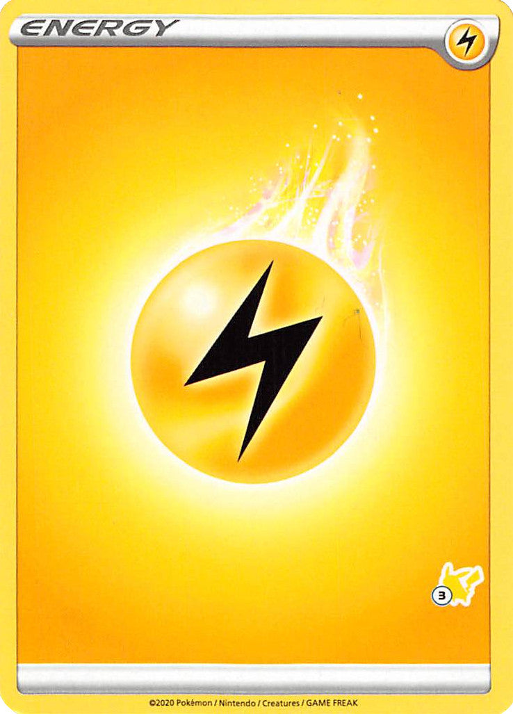 Lightning Energy (Pikachu Stamp #3) [Battle Academy 2022] | L.A. Mood Comics and Games