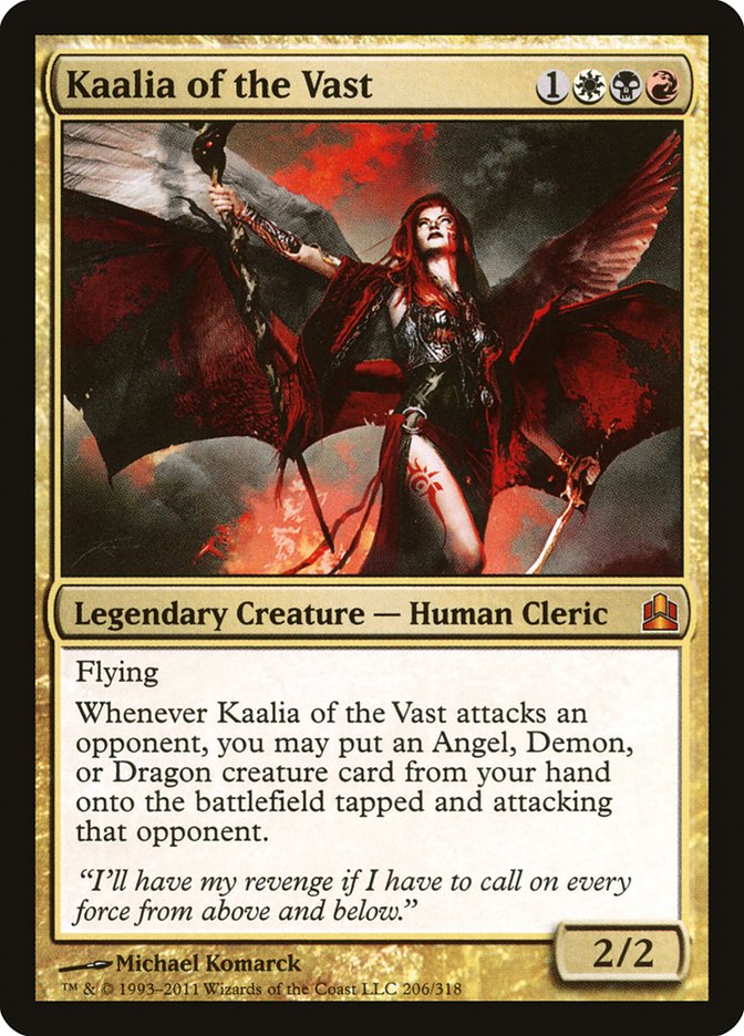 Kaalia of the Vast [Commander 2011] | L.A. Mood Comics and Games