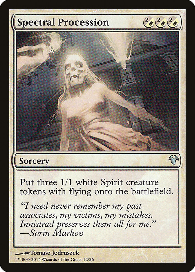 Spectral Procession [Modern Event Deck 2014] | L.A. Mood Comics and Games