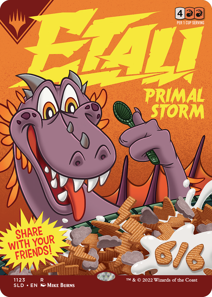 Etali, Primal Storm (Borderless) [Secret Lair Drop Series] | L.A. Mood Comics and Games