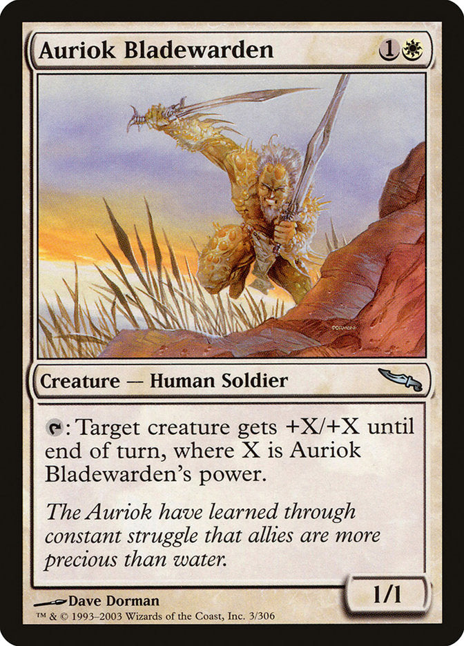 Auriok Bladewarden [Mirrodin] | L.A. Mood Comics and Games