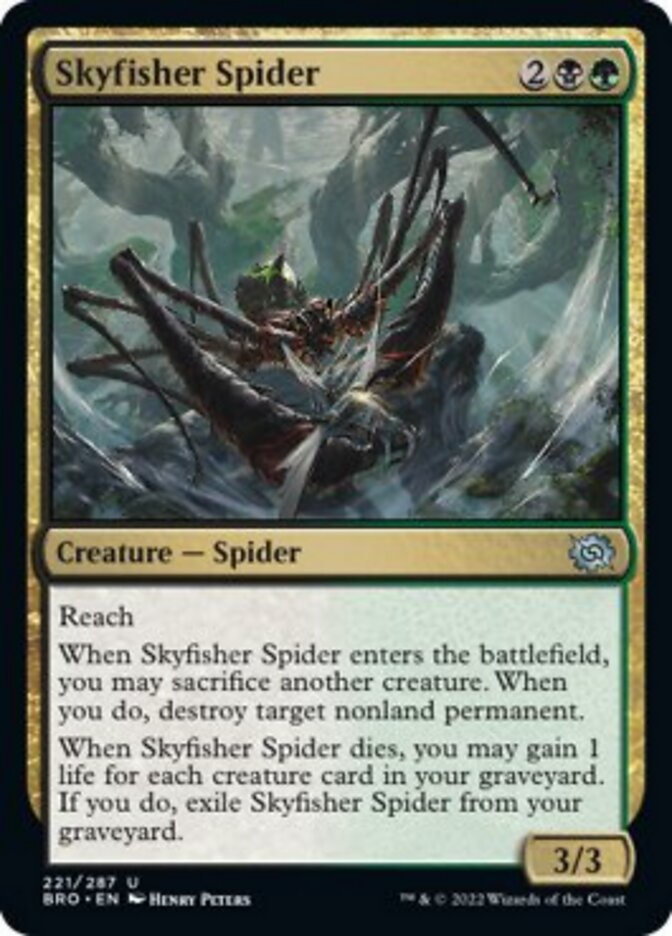 Skyfisher Spider [The Brothers' War] | L.A. Mood Comics and Games