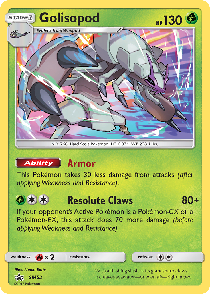 Golisopod (SM52) [Sun & Moon: Black Star Promos] | L.A. Mood Comics and Games