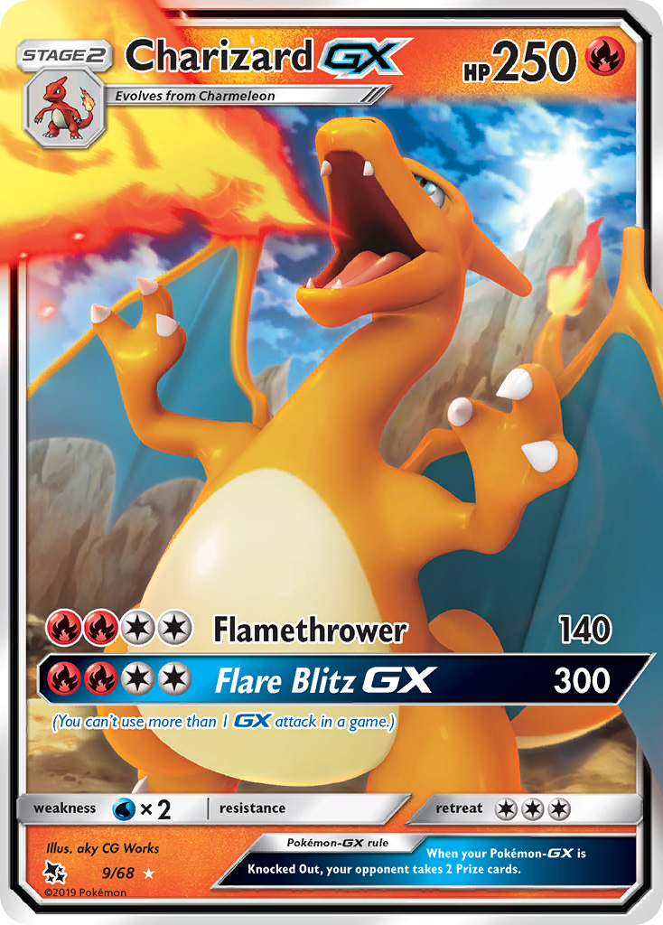 Charizard GX (9/68) [Sun & Moon: Hidden Fates] | L.A. Mood Comics and Games