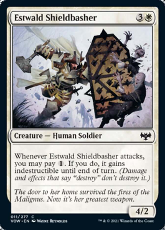 Estwald Shieldbasher [Innistrad: Crimson Vow] | L.A. Mood Comics and Games