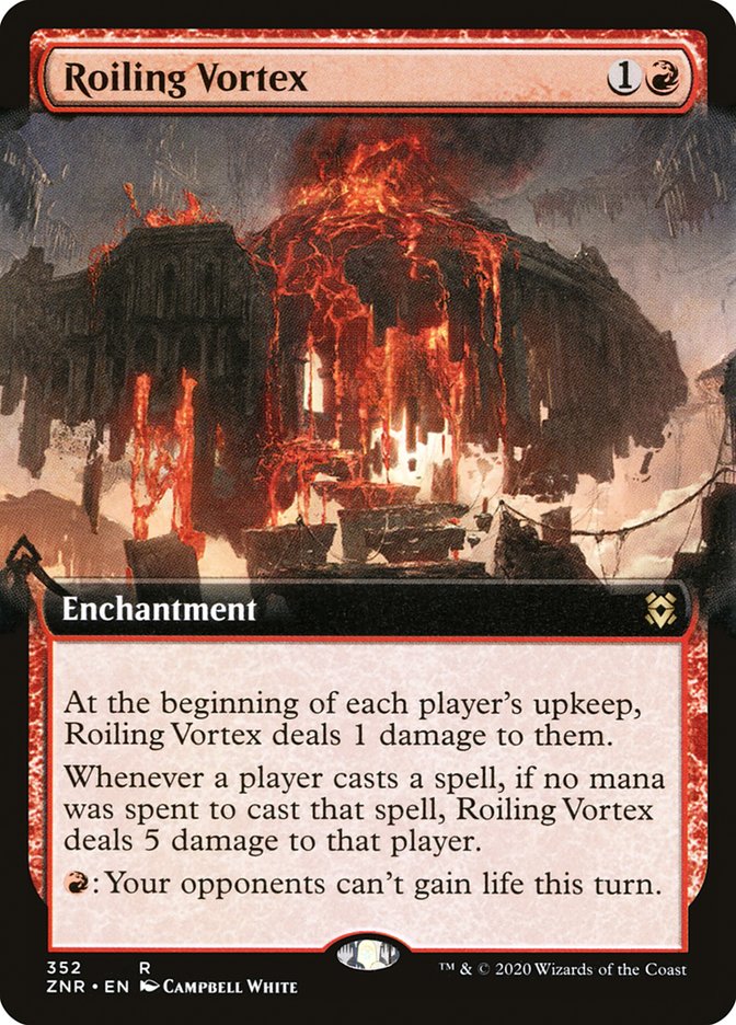 Roiling Vortex (Extended Art) [Zendikar Rising] | L.A. Mood Comics and Games