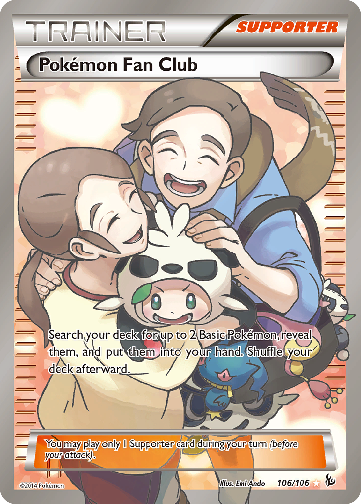 Pokemon Fan Club (106/106) [XY: Flashfire] | L.A. Mood Comics and Games