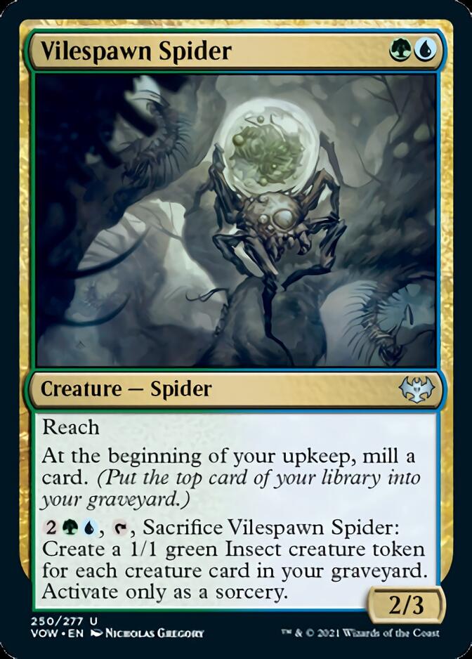 Vilespawn Spider [Innistrad: Crimson Vow] | L.A. Mood Comics and Games