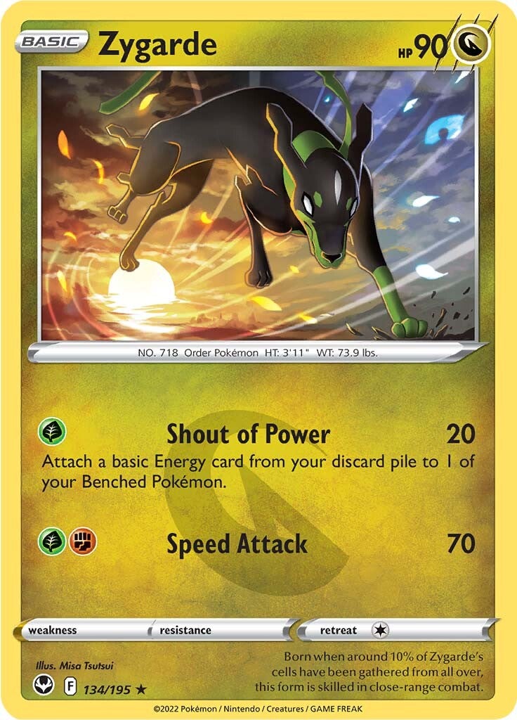 Zygarde (134/195) [Sword & Shield: Silver Tempest] | L.A. Mood Comics and Games