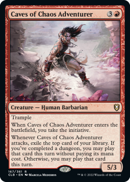 Caves of Chaos Adventurer [Commander Legends: Battle for Baldur's Gate] | L.A. Mood Comics and Games