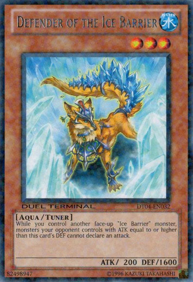 Defender of the Ice Barrier [DT04-EN032] Rare | L.A. Mood Comics and Games