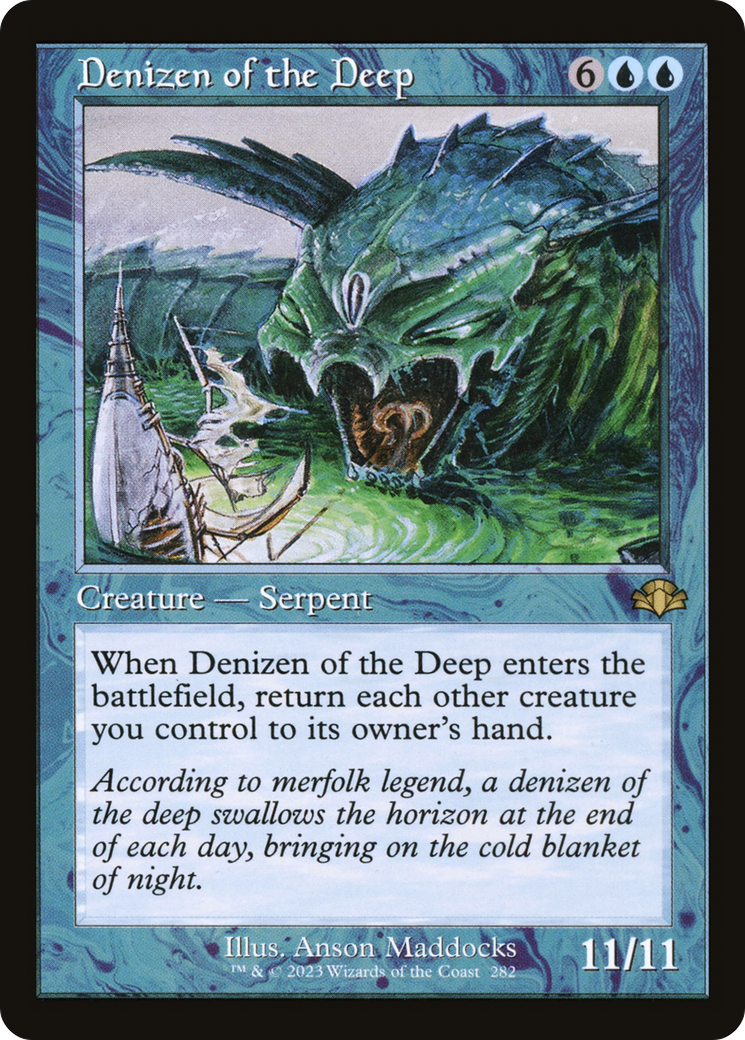 Denizen of the Deep (Retro) [Dominaria Remastered] | L.A. Mood Comics and Games