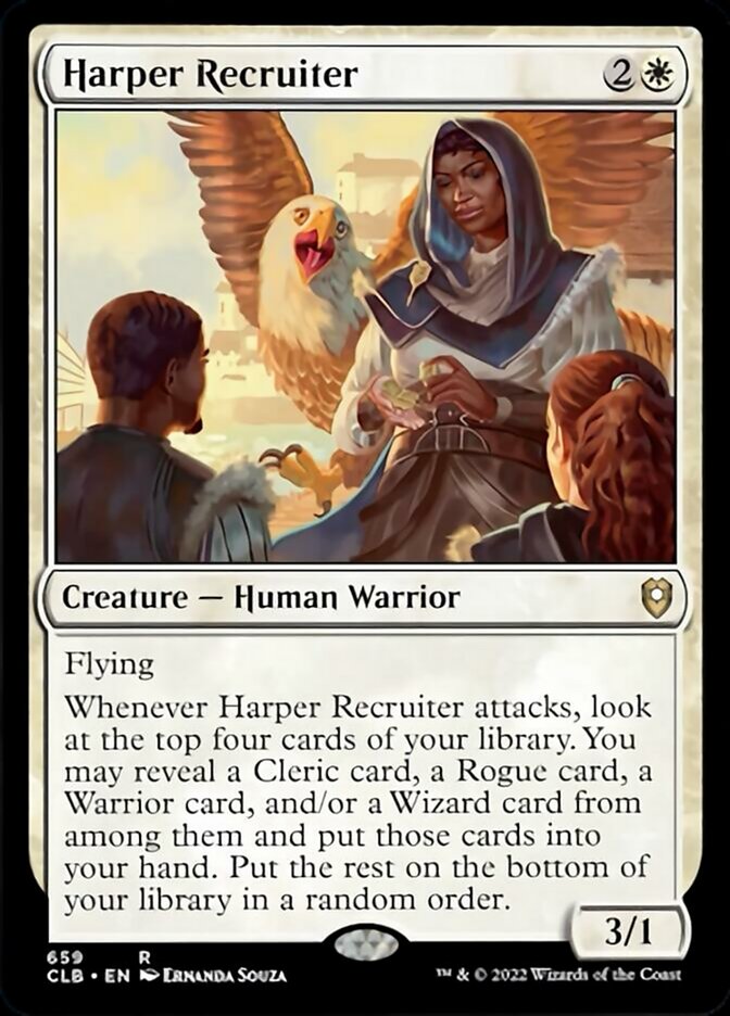 Harper Recruiter [Commander Legends: Battle for Baldur's Gate] | L.A. Mood Comics and Games