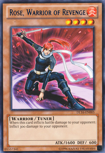 Rose, Warrior of Revenge (Blue) [DL16-EN005] Rare | L.A. Mood Comics and Games