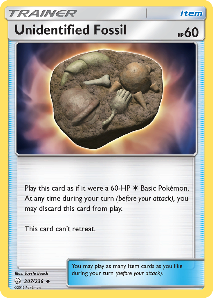 Unidentified Fossil (207/236) [Sun & Moon: Cosmic Eclipse] | L.A. Mood Comics and Games
