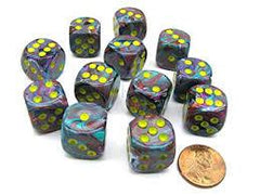 Chessex: D6 Festive™ DICE SET - 16MM | L.A. Mood Comics and Games