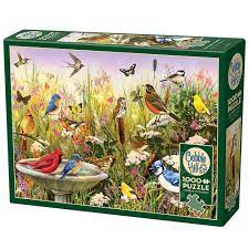 Puzzle 1000pc Feathered Friends | L.A. Mood Comics and Games