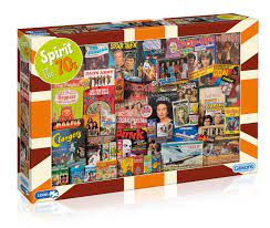 Puzzle: 1000 piece Spirit of the 70s | L.A. Mood Comics and Games
