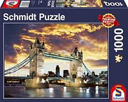Puzzle: 1000 piece Tower Bridge, London | L.A. Mood Comics and Games
