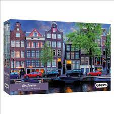 Puzzle: 636 piece Amsterdam | L.A. Mood Comics and Games