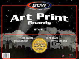 Art Print Boards | L.A. Mood Comics and Games