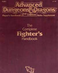 AD&D 2nd Ed. - The Complete Fighter's Handbook (USED) | L.A. Mood Comics and Games