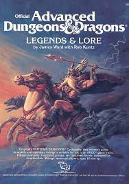 AD&D Legends & Lore (USED) | L.A. Mood Comics and Games