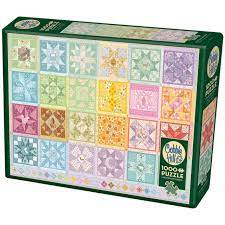 Puzzle 1000 Star Seasons Quilt | L.A. Mood Comics and Games