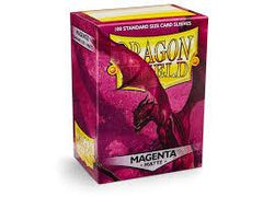 Dragon Shield Matte Sleeve - Magenta ‘Fuchsin’ 100ct | L.A. Mood Comics and Games