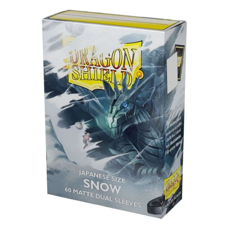 Dragon Shield Matte Sleeve Japanese Dual - Snow ‘Nirin’ 60ct | L.A. Mood Comics and Games