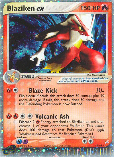 Blaziken ex (89/95) [EX: Team Magma vs Team Aqua] | L.A. Mood Comics and Games