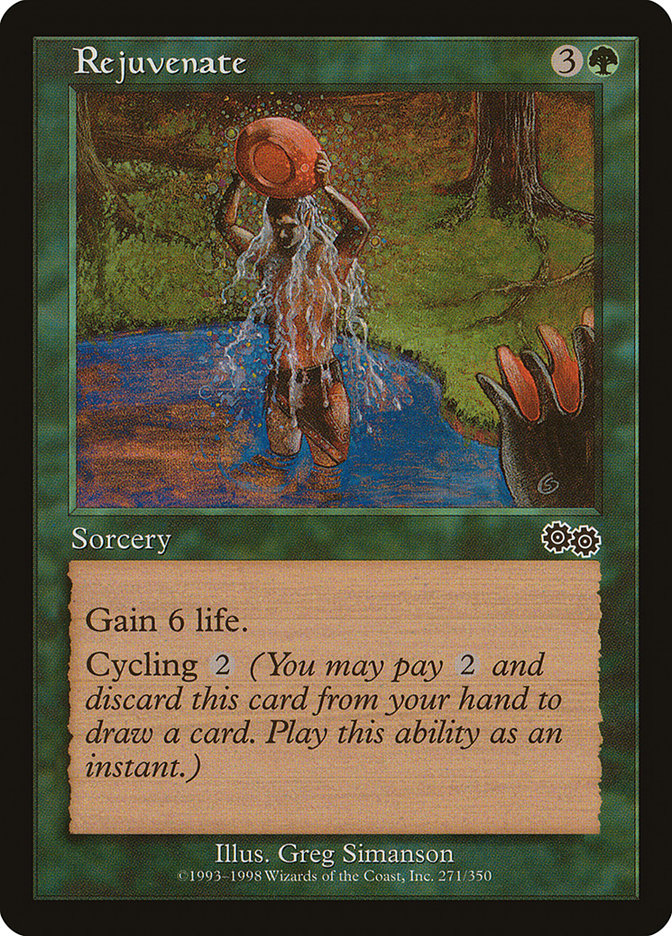 Rejuvenate [Urza's Saga] | L.A. Mood Comics and Games