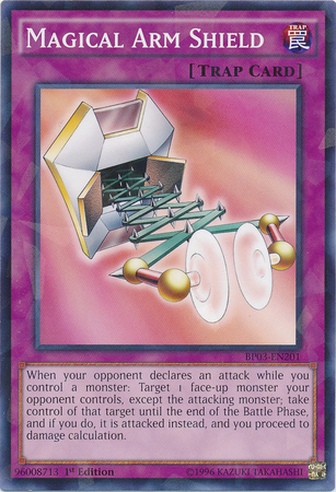 Magical Arm Shield [BP03-EN201] Shatterfoil Rare | L.A. Mood Comics and Games