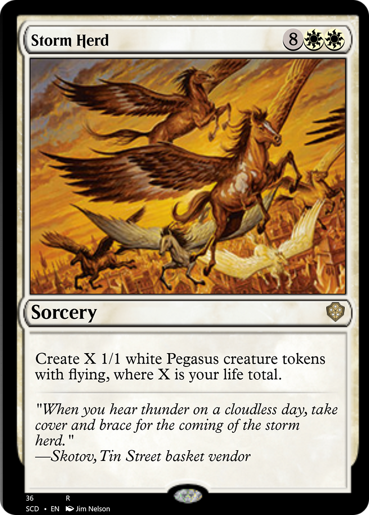 Storm Herd [Starter Commander Decks] | L.A. Mood Comics and Games