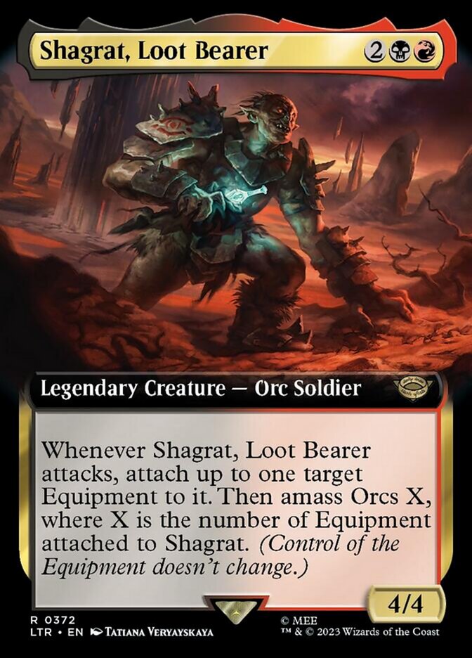 Shagrat, Loot Bearer (Extended Art) [The Lord of the Rings: Tales of Middle-Earth] | L.A. Mood Comics and Games