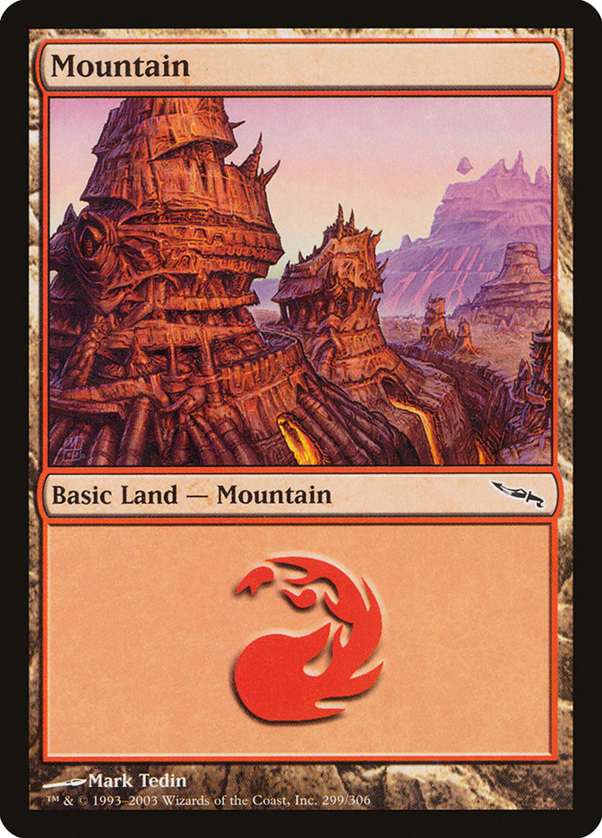 Mountain (299) [Mirrodin] | L.A. Mood Comics and Games