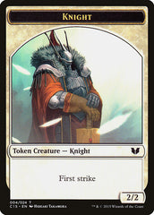 Knight (004) // Elemental Shaman Double-Sided Token [Commander 2015 Tokens] | L.A. Mood Comics and Games