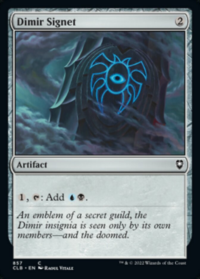 Dimir Signet [Commander Legends: Battle for Baldur's Gate] | L.A. Mood Comics and Games