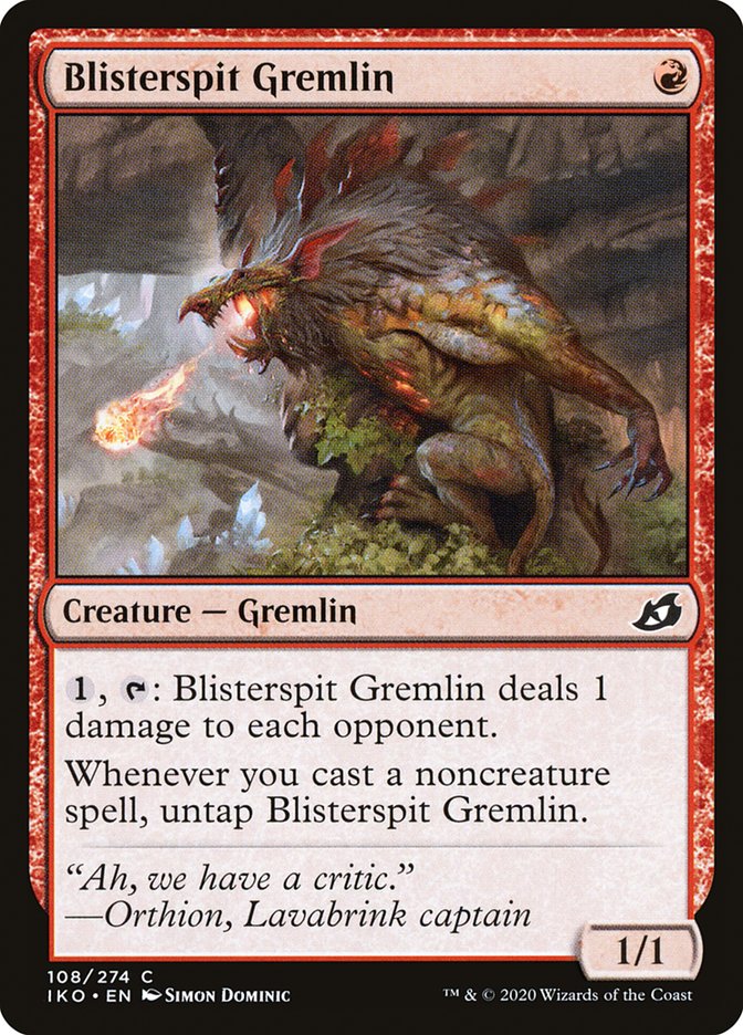 Blisterspit Gremlin [Ikoria: Lair of Behemoths] | L.A. Mood Comics and Games