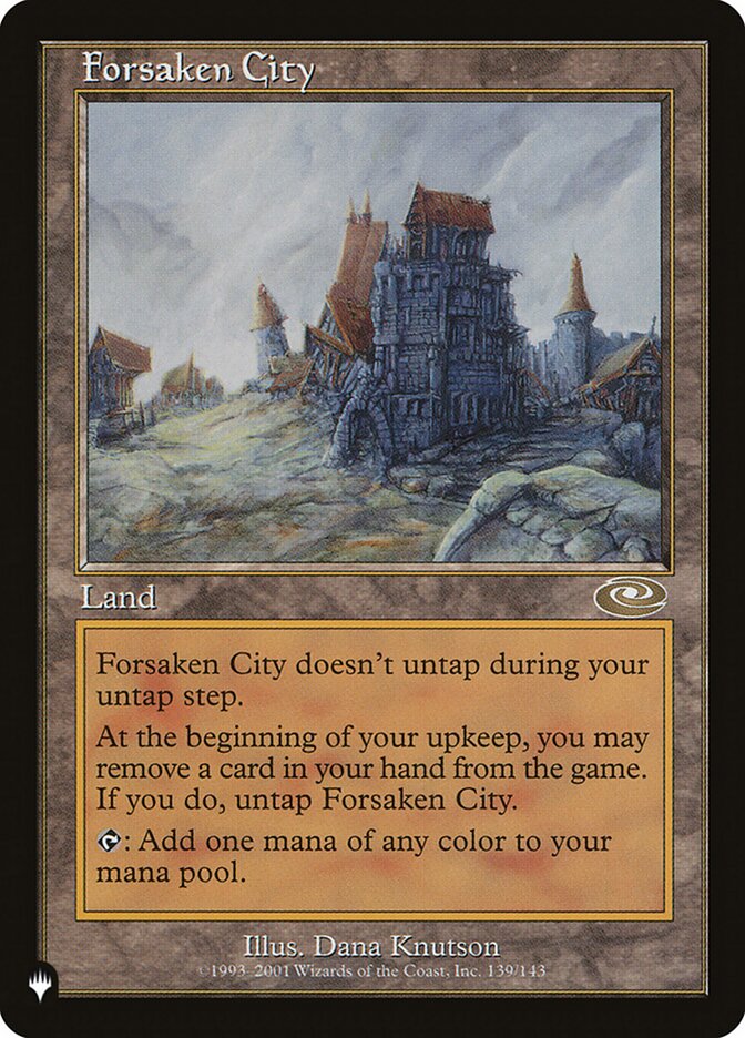 Forsaken City [The List] | L.A. Mood Comics and Games